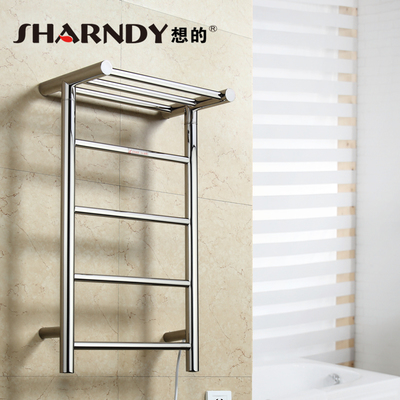 智能升級，溫暖守護(hù) 小戶型浴室必備的不銹鋼電熱毛巾架